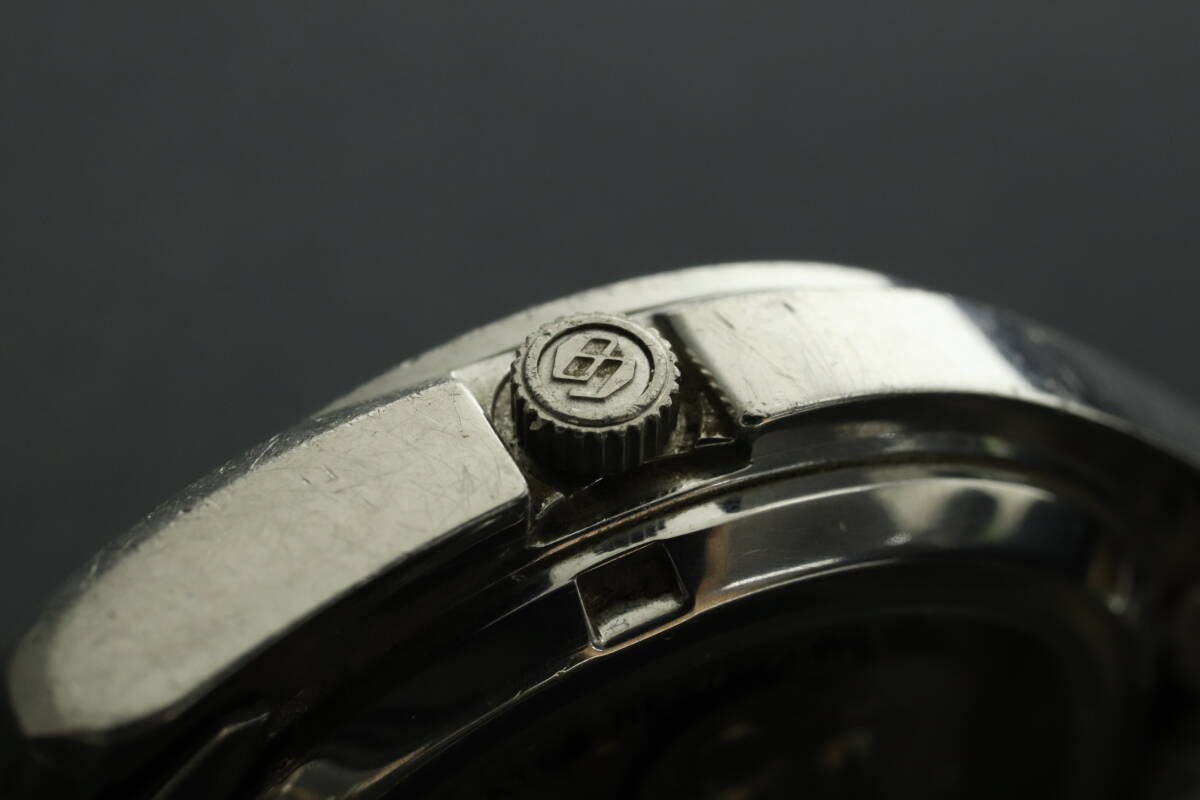 VMPD6-314-38 SEIKO セイコー 腕時計 7S26-01V0 5 ファイブ デイデイト ラウンド 裏スケ 自動巻き 約98g メンズ シルバー 動作品 中古_画像4