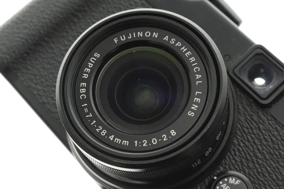 VMPD6-414-22 FUJIFILM 富士フィルム コンパクトデジタルカメラ X10 SUPER EBC f=7.1-28.4mm 1:2.0-2.8 付属品付き 通電確認済み ジャンク_画像8