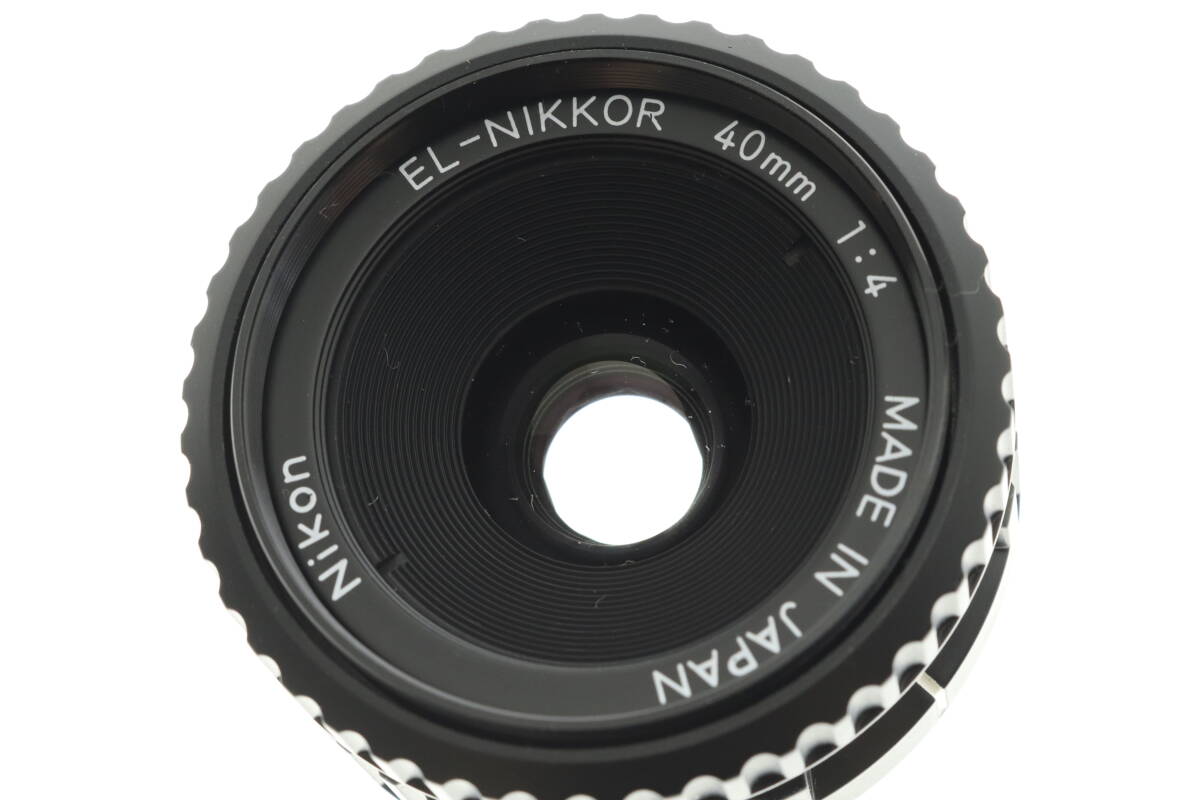 VMPD6-44-36 NIKON ニコン レンズ EL-NIKKOR 40mm 1:4 1:3.5 f=63mm 1:4 f=50mm 引き伸ばしレンズ 3点セット 動作未確認 ジャンクの画像4