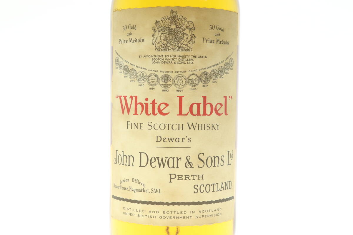 VMPD6-414-38 Dewar's デュワーズ White Label ホワイトラベル FINE SCOTCH WHISKY JOHN DEWAR & SONS ウイスキー 酒 未開栓の画像3