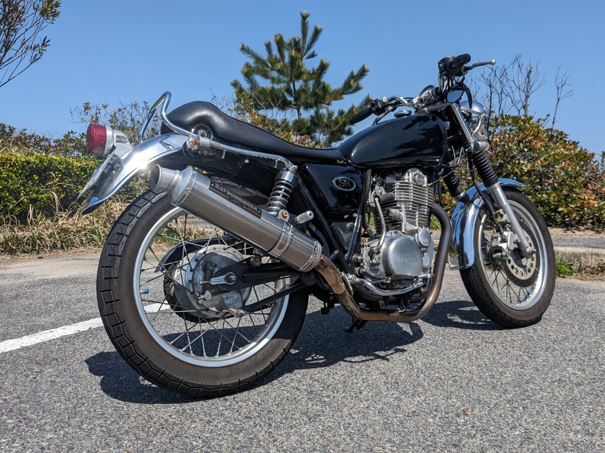 1円スタート　SR400　RH01J　キャブ　ディスク　平成14年式　車検R7年4月_画像4