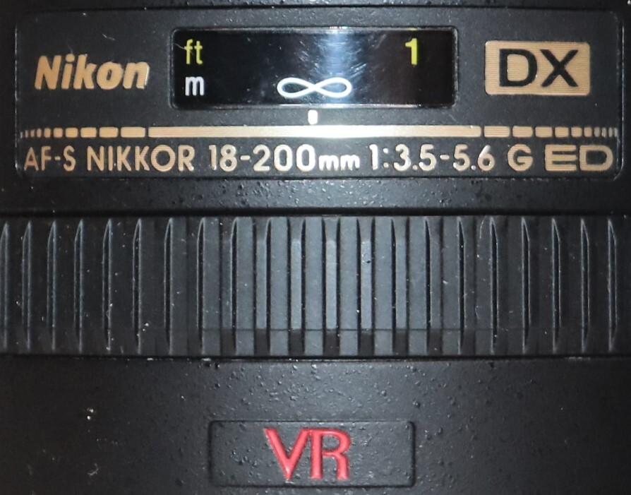 【0037】カメラのレンズ 計2点《Nikon DX AF-S NIKKOR 18-200mm 1:3.5-5.6 G ED VR》《Nikon ED AF VR-NIKKOR 80-400mm 1:4.5-5.6D VR》_画像3