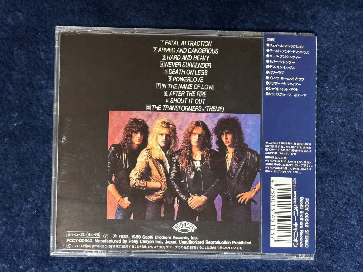 LION / ライオン　Dangerous Attraction Special Edition デンジャラス・アトラクション　日本盤　廃盤_画像2