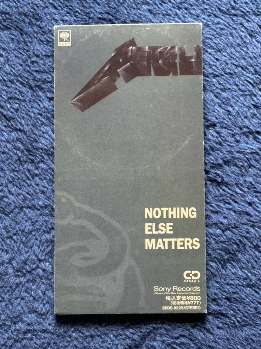 METALLICA / メタリカ Nothing Else Matters 国内盤  短冊CDシングル 廃盤の画像1