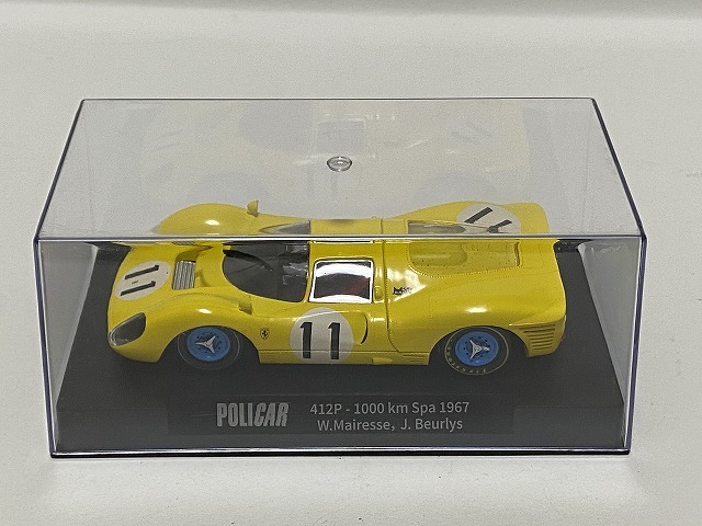 1/32 POLICAR Ferrari 412P-1000km SPA 1967 used 