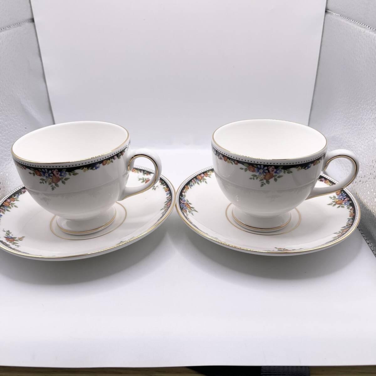 #11659 【美品】ROYAL ALBERT ロイヤルアルバート/WEDGWOOD ウェッジウッド/MINTON/ミントン カップ＆ソーサ セットの画像5