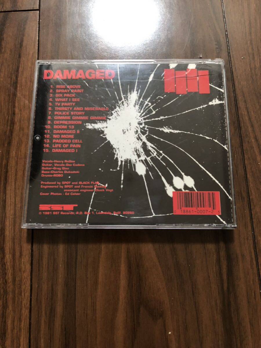 Damaged / Black Flag メロコア　メロディックパンク　ハードコア　hardcore punk 7seconds minor threat nyhc_画像2