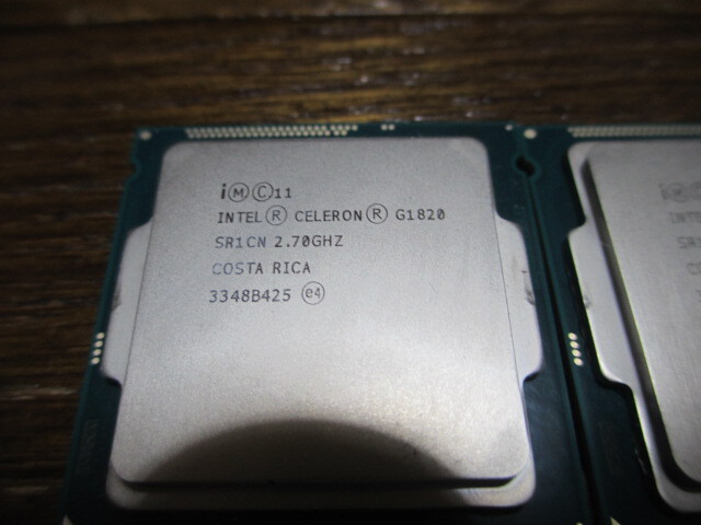 Intel Celeron G1820 SR1CN 2.70GHz 3個セット_画像3