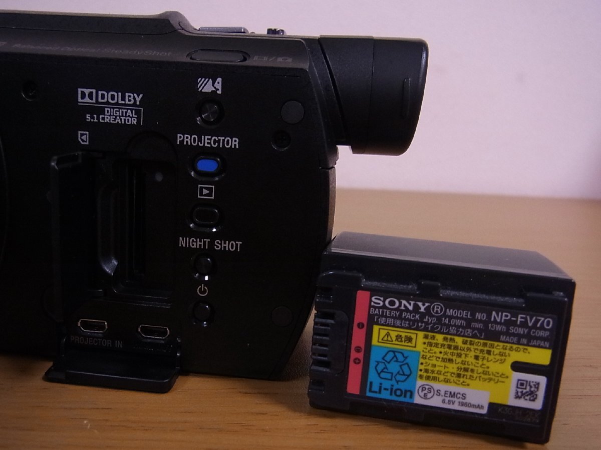 ★ソニー 4K ビデオカメラ FDR-AXP35 2015年 ブラック 保証なし、現状渡しの画像6