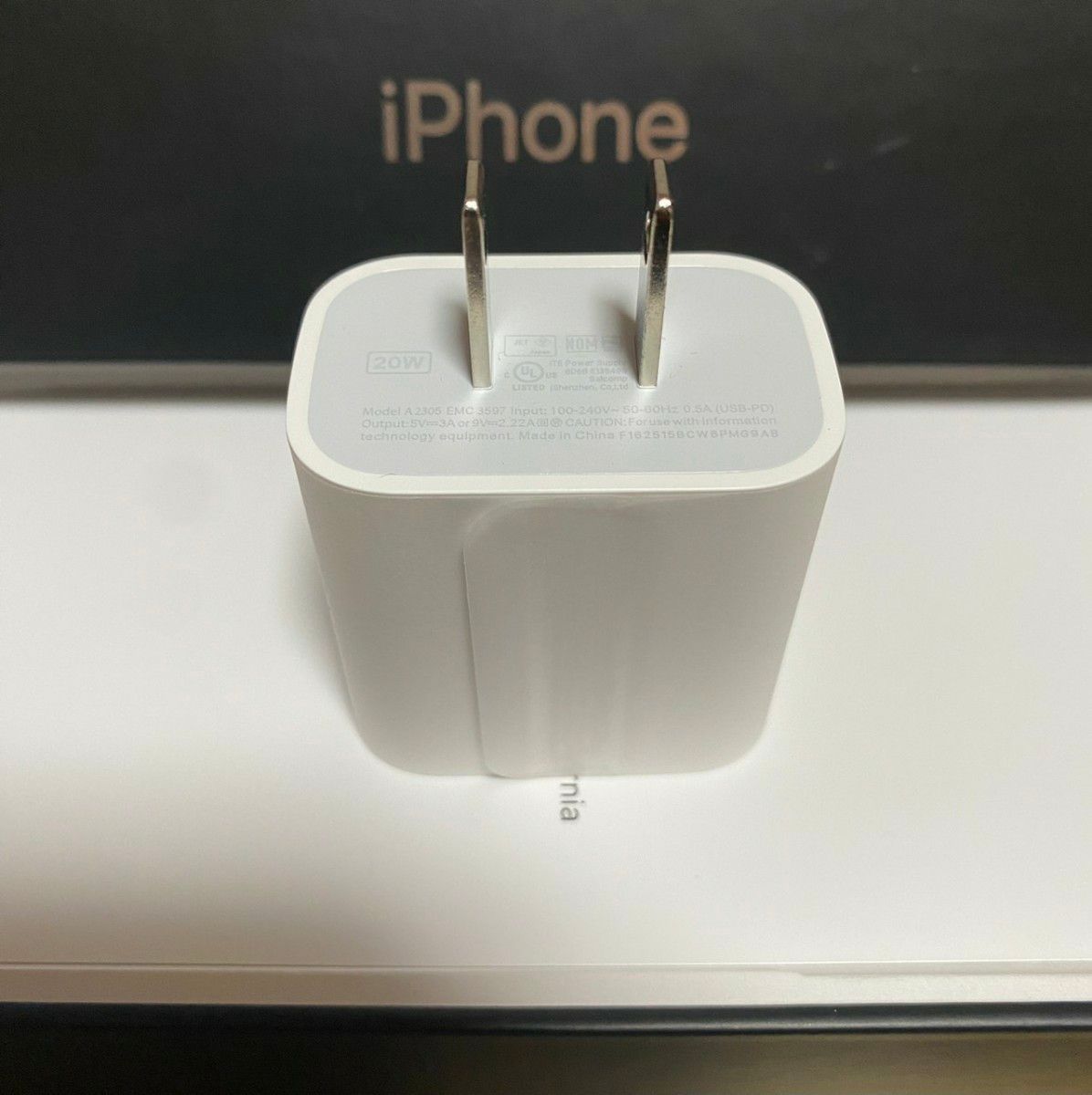 iPhone充電器 20W USB-C電源アダプター 急速充電 純正同等品 Apple