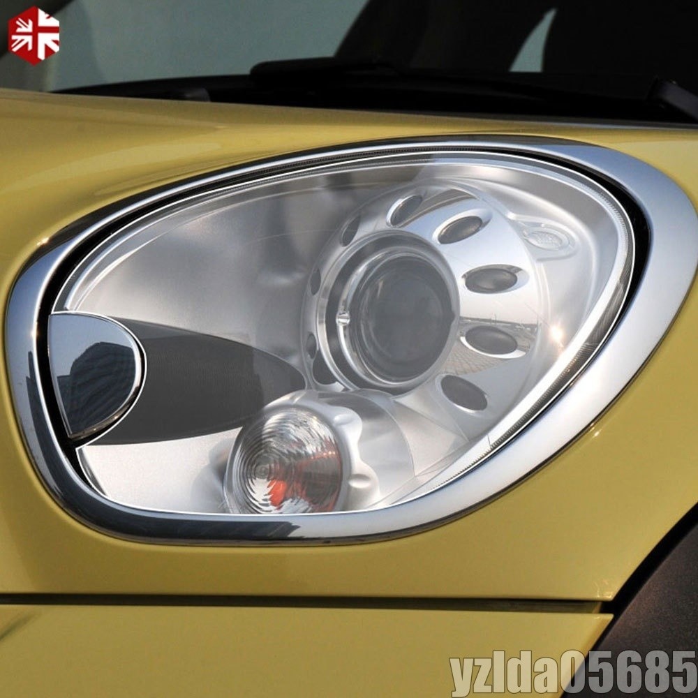 BMW ミニクーパー MINI Cooper R55 R56 R60 F54 F55 F56 F60 2個 ヘッドライト 保護フィルム ステッカー 外装 アクセサリーの画像3