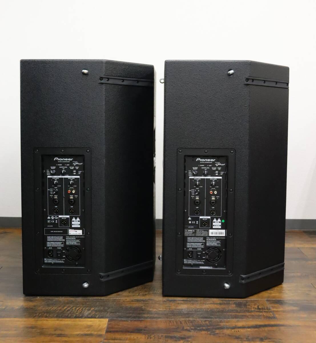  sound out OK Pioneer/ Pioneer speaker pair XPRS15 2 pcs /1 collection audio / recording sound equipment / machinery Pioneer DJ weight approximately 28kg J1342+