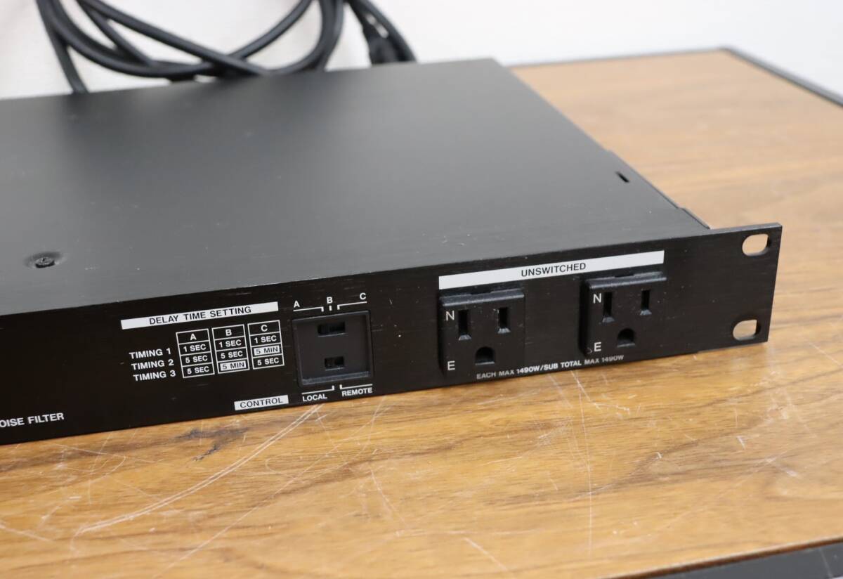  electrification OK TASCAM/ Tascam power distributor conditioner AV-P2803 audio / recording machinery sound equipment present condition goods J1340+