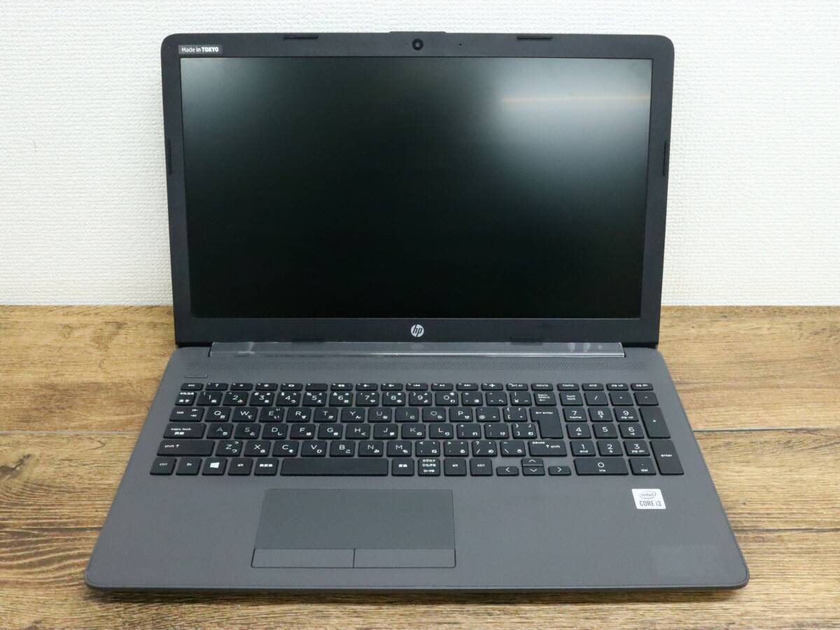 通電OK HP/エイチピー ノートパソコン HP 250 G7 Notebook PC 2C3U3PA#ABJ Win 10/Core i3/メモリ 8GB/HDD 500GB 現状品『C009-①』の画像5