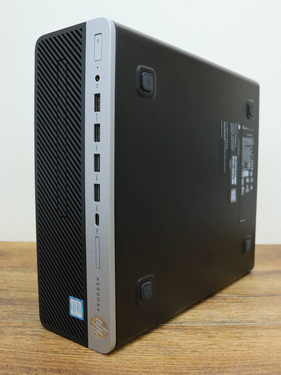 起動OK HP/エイチピー ProDesk 600 G3 SFF Win10Pro/i3-7100/8GB/HDD 500GB デスクトップPC/ビジネスPC 現状品 『G075』_画像5