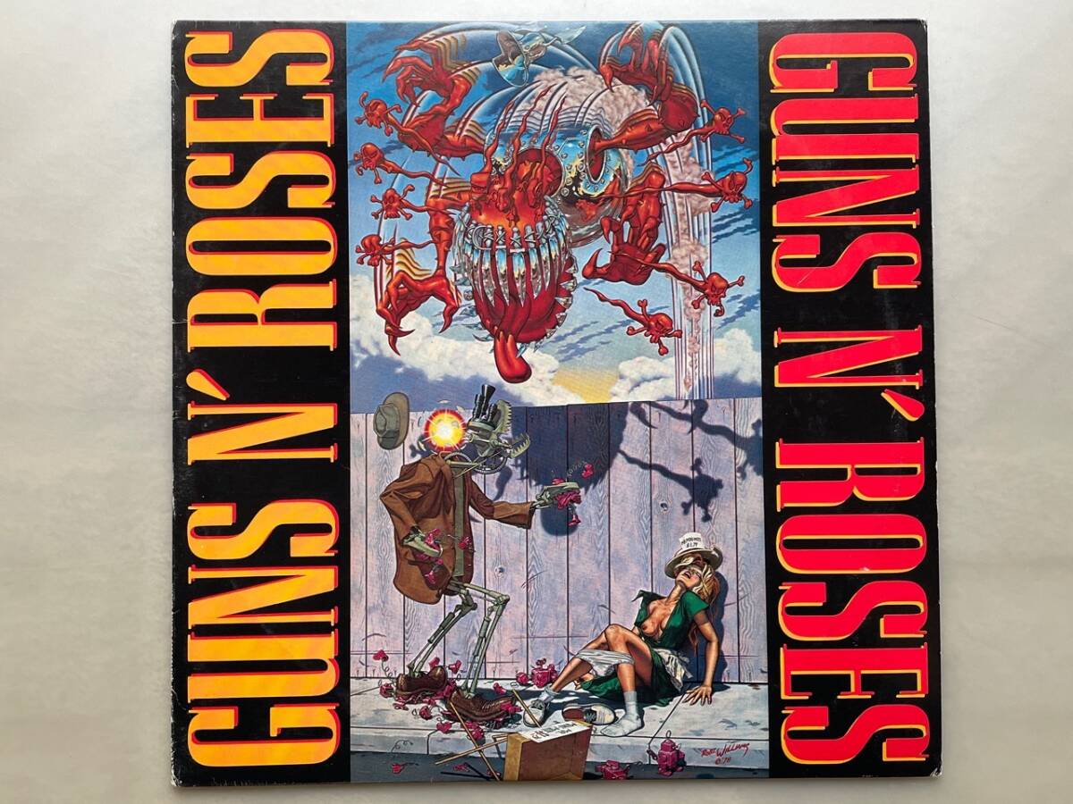 ガンズ・アンド・ローゼズ「ライヴ・フロム・ザ・ジャングル」Guns N' Roses/EP 国内盤 発禁レイプジャケの画像1