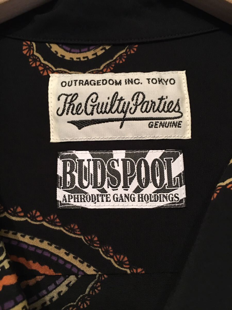 WACKO MARIA ワコマリア x BUDSPOOL 舐達麻 HAWAIIAN SHIRT WACKO MARIA ワコマリア x BUDSPOOL 舐達麻 HAWAIIAN SHIRT