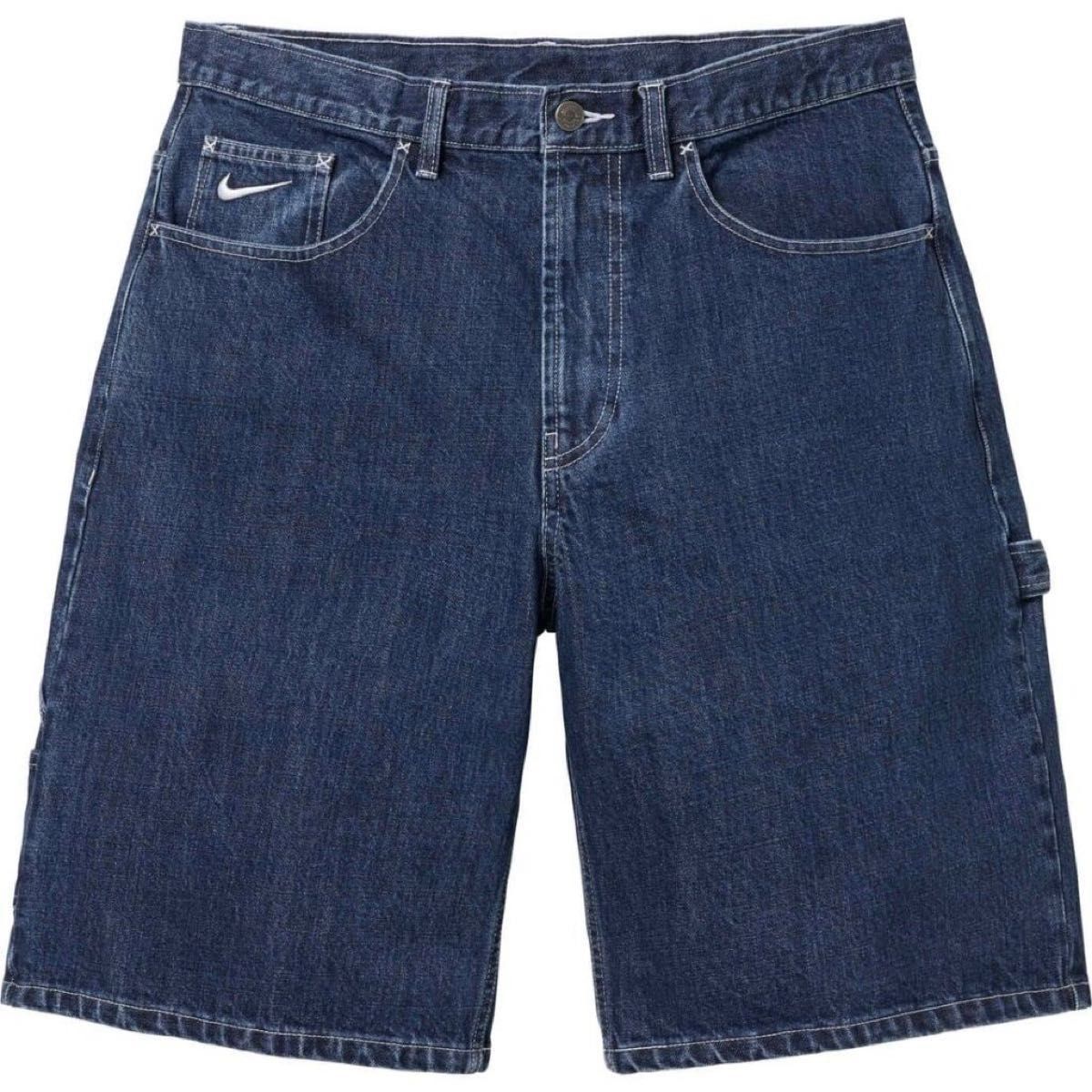 【インディゴ M 30】supreme nike Denim Short シュプリーム ナイキ デニム ショーツ indigo