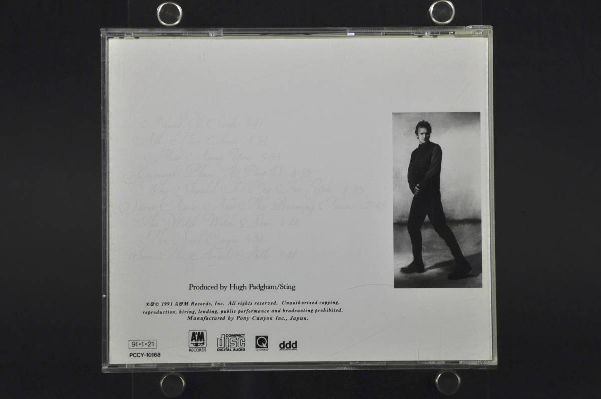 ☆☆☆ スティング 『ソウル・ケージ』/ Sting 『The Soul Cages』/ 国内盤 アルバム CD 1991年 旧規格盤 PCCY-10168 ☆☆☆_画像2