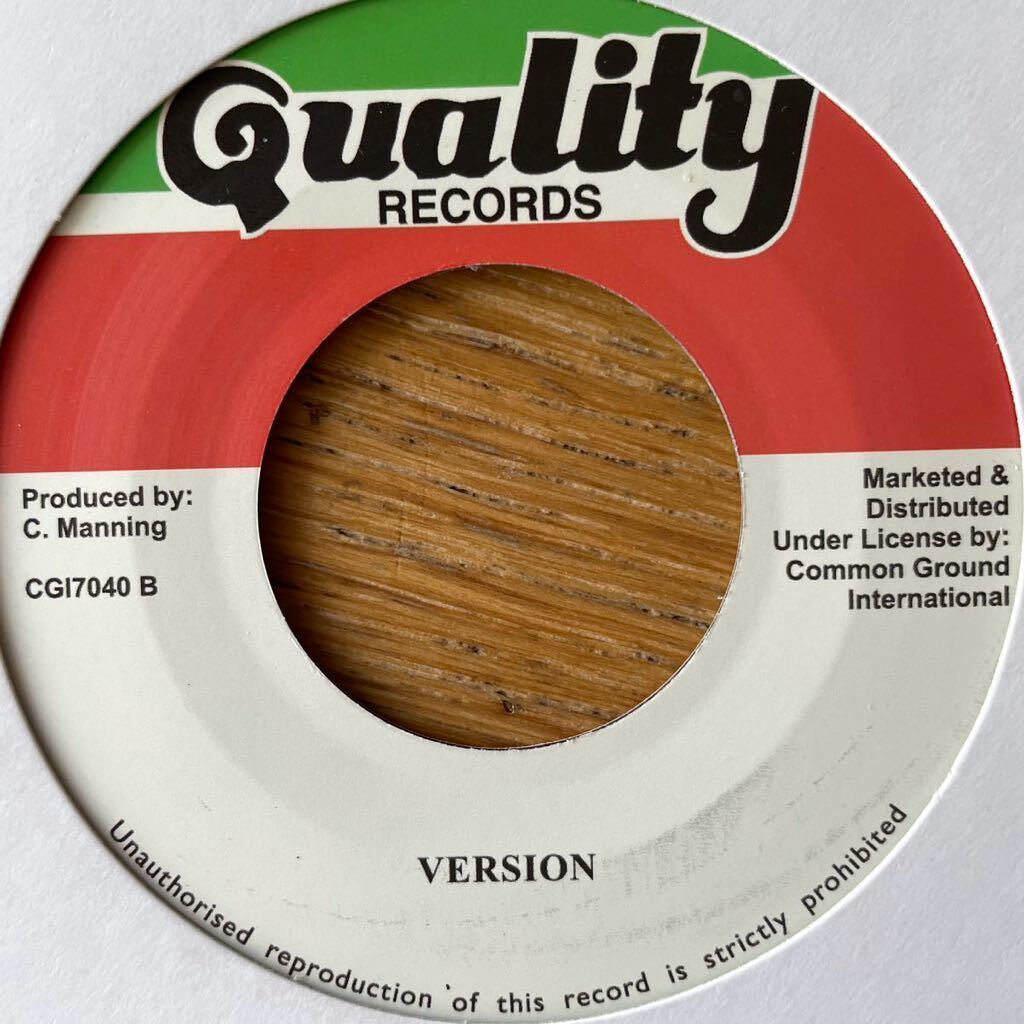 7'' Carlton & The Shoes Give Me Little More Quality ska rocksteady lovers rock reggae free soul studio one ラヴァーズ フリーソウルの画像2