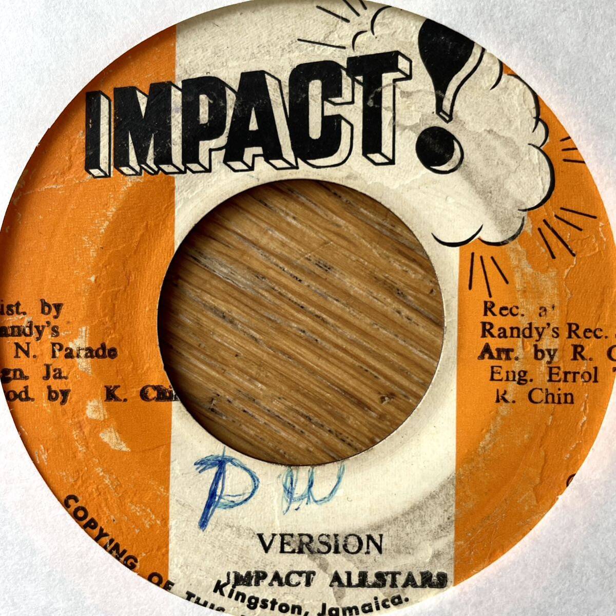 7'' Jimmy London A Little Love Impact studio one treasue isle ska rocksteady lovers rock reggae bitty mclean john holt ラヴァーズの画像2