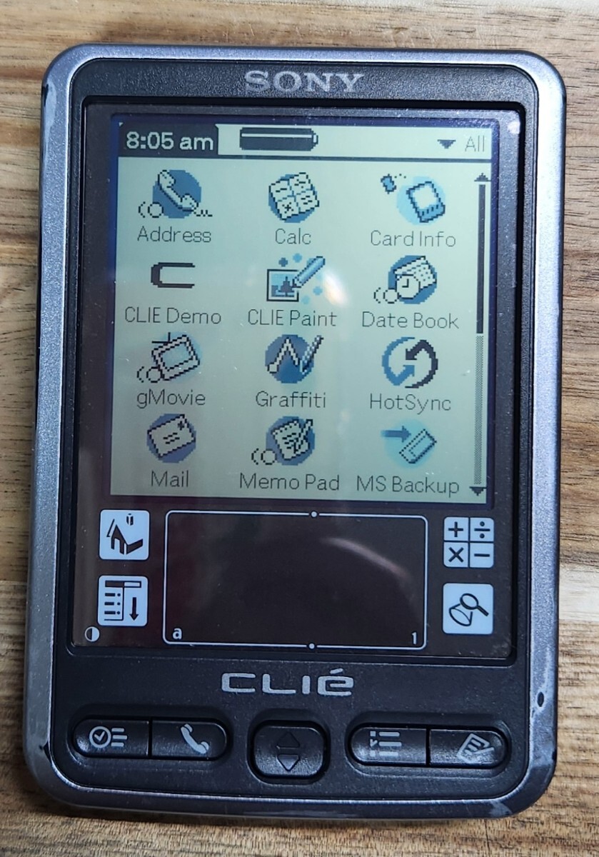 SONY CLIE PalmOS PEG-SL10/U オプション付きの画像1