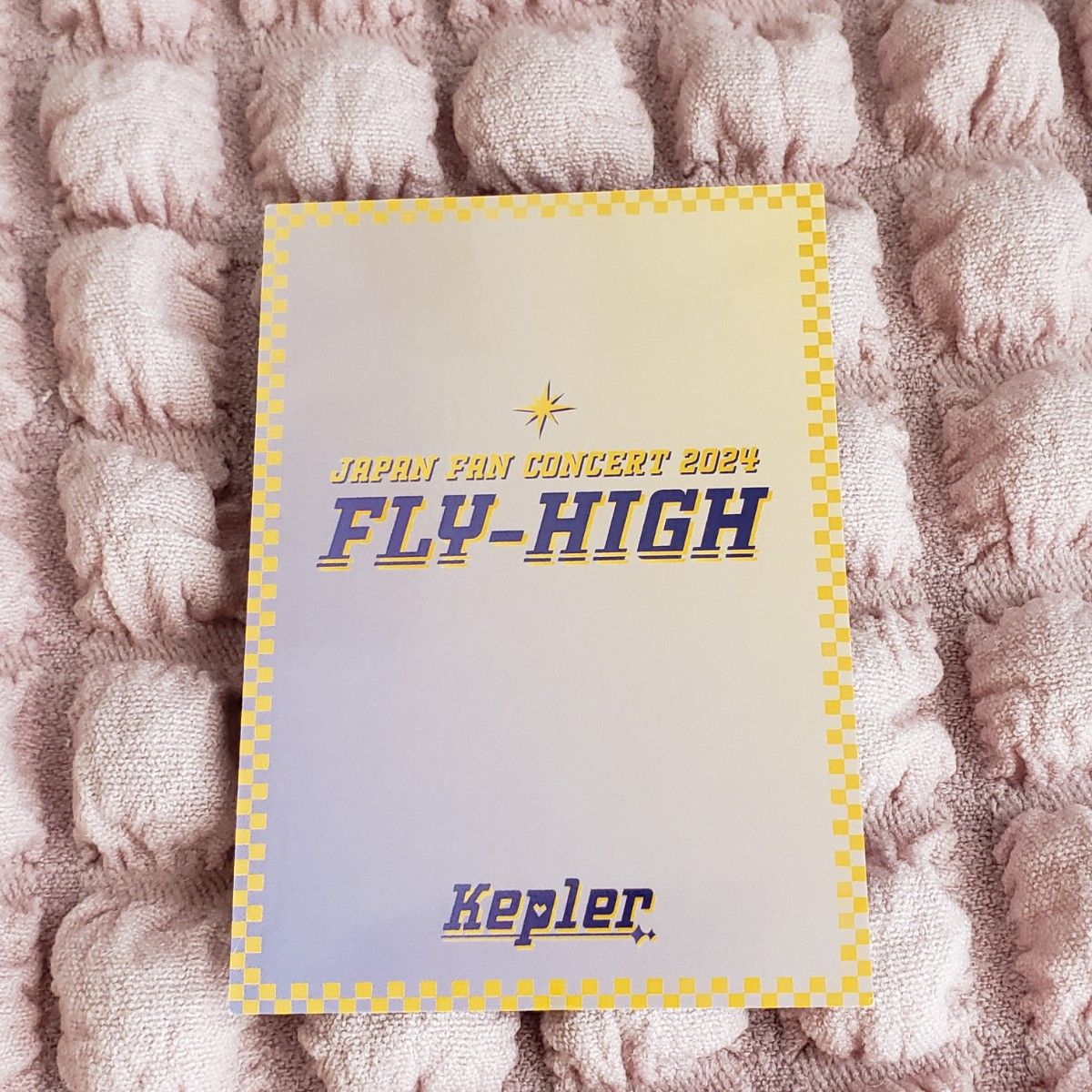 Kep1er 〈FLY-HIGH〉ランダムフォトカード&グッズ購入特典 ガチャ トレカ イェソ ポストカード