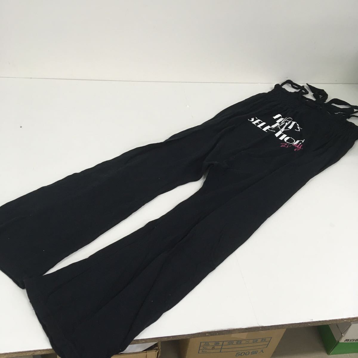  free shipping * pants overall One-piece * girl Kids child 150* black * coveralls One-piece #60411sss