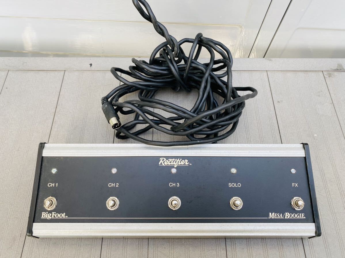 [ rare ]MESA BOOGIE DUAL RECTIFIER SOLO HEADmesa boogie mesa* boogie guitar amplifier foot switch foot switch code attaching 