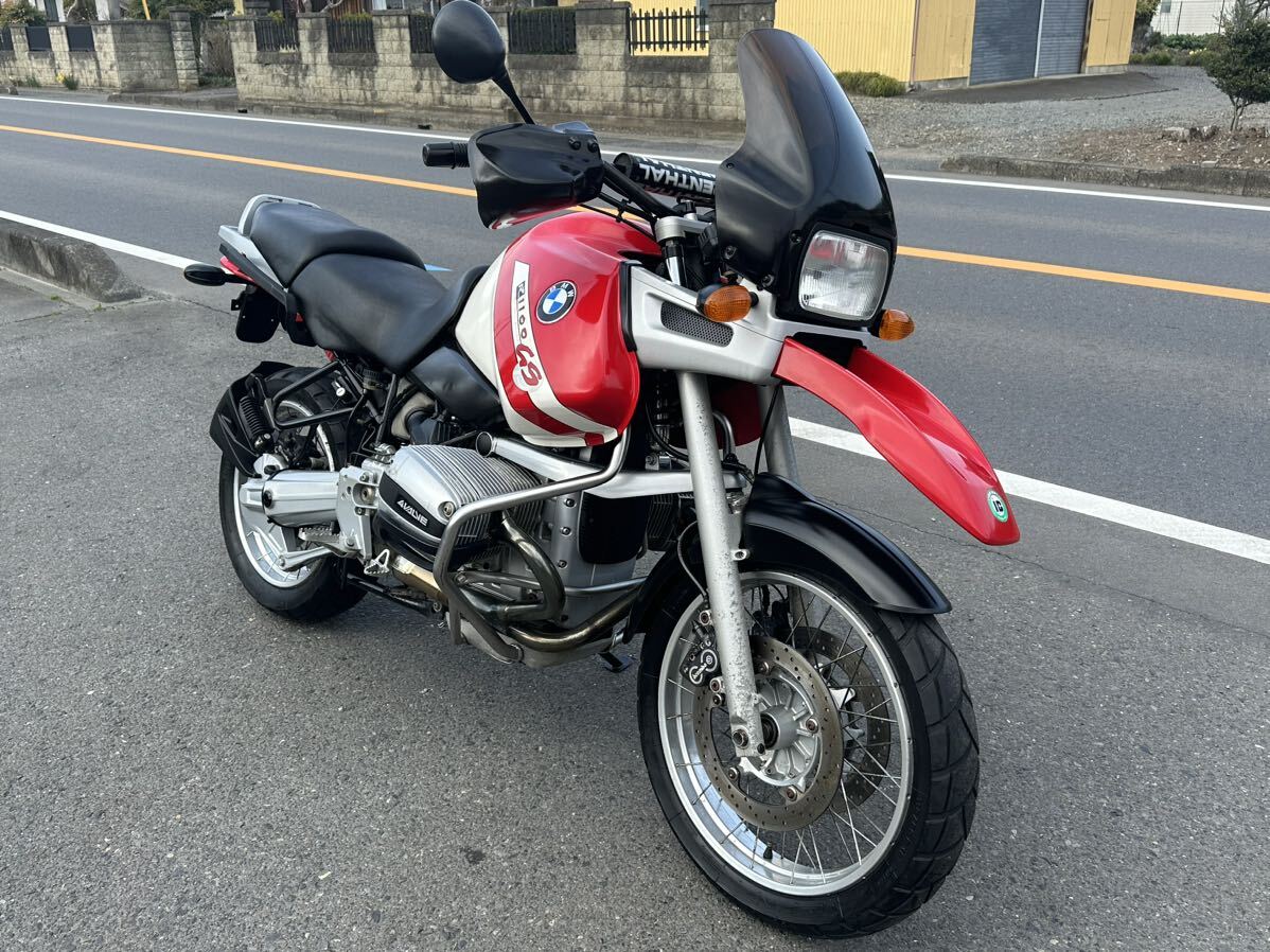 R1100GS BMW 不動 書付き 部品取り レストアベース 初爆確認済み 希少車 ツアラー 山バイ 水戸 茨城 関東 1万円スタート！の画像4