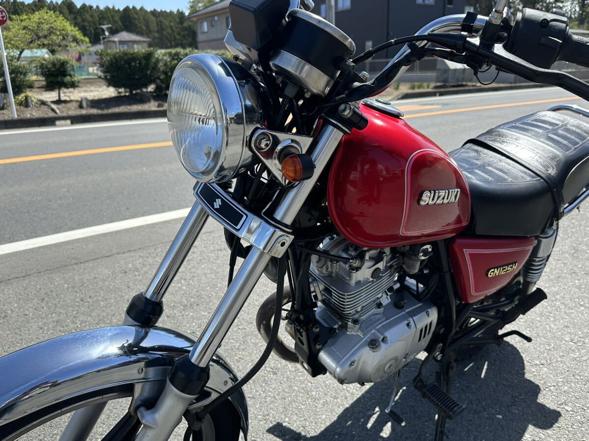 GN125H Suzuki действующий документы 49,455km 125cc Mito Ibaraki Kanto 