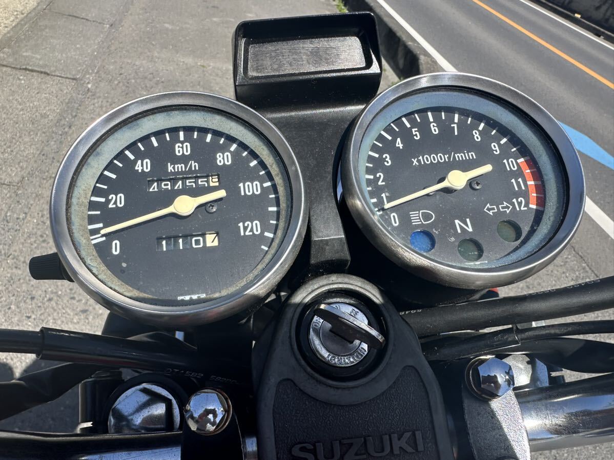 GN125H Suzuki действующий документы 49,455km 125cc Mito Ibaraki Kanto 