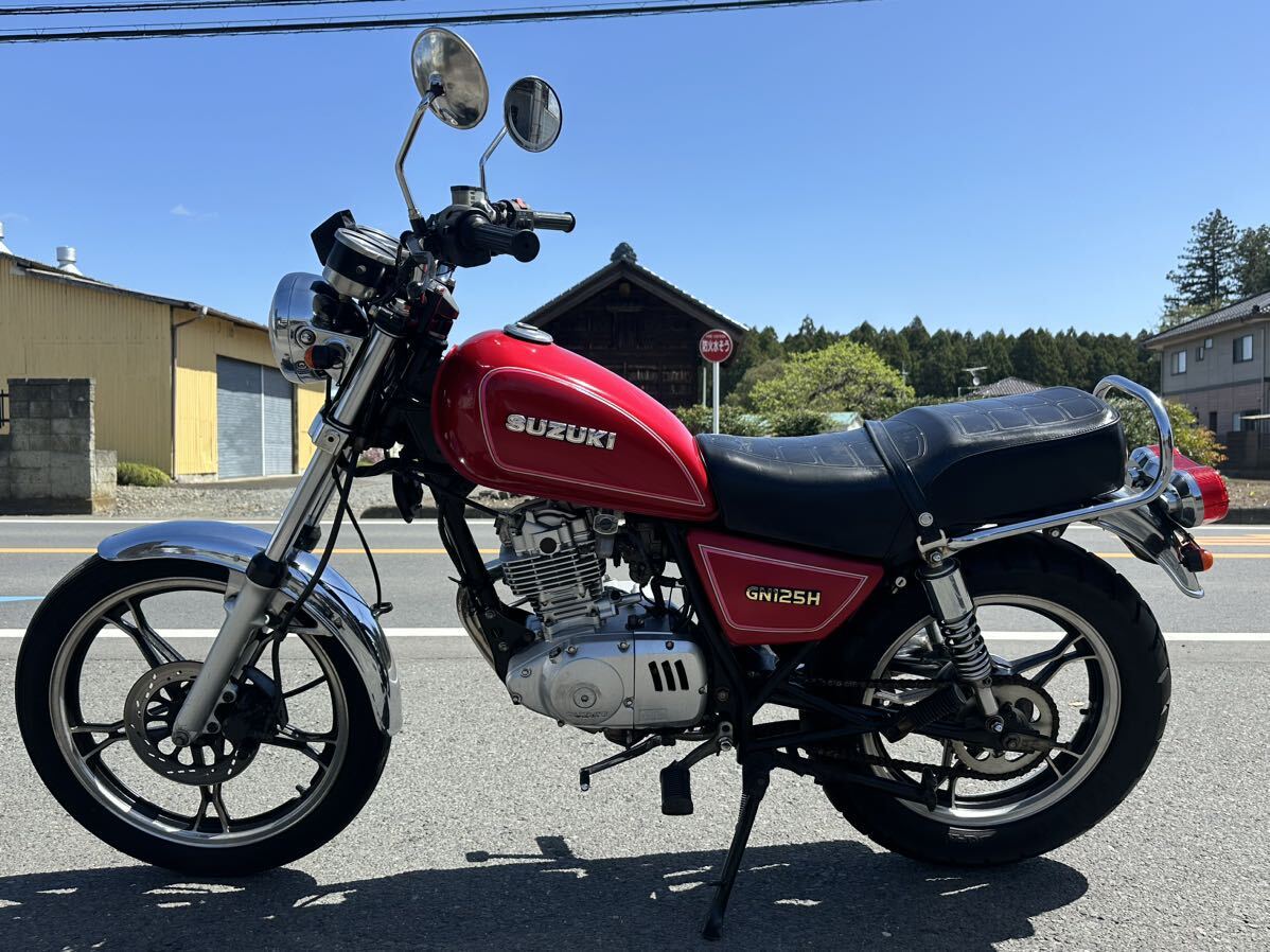 GN125H Suzuki действующий документы 49,455km 125cc Mito Ibaraki Kanto 