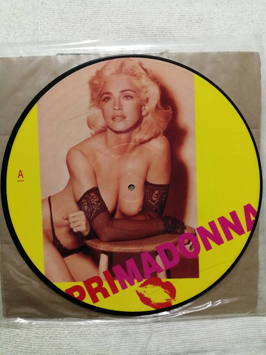 【ピクチャーＬＰ】Madonna Primadonna インタビュー・レコード EECオリジナル マドンナの画像1