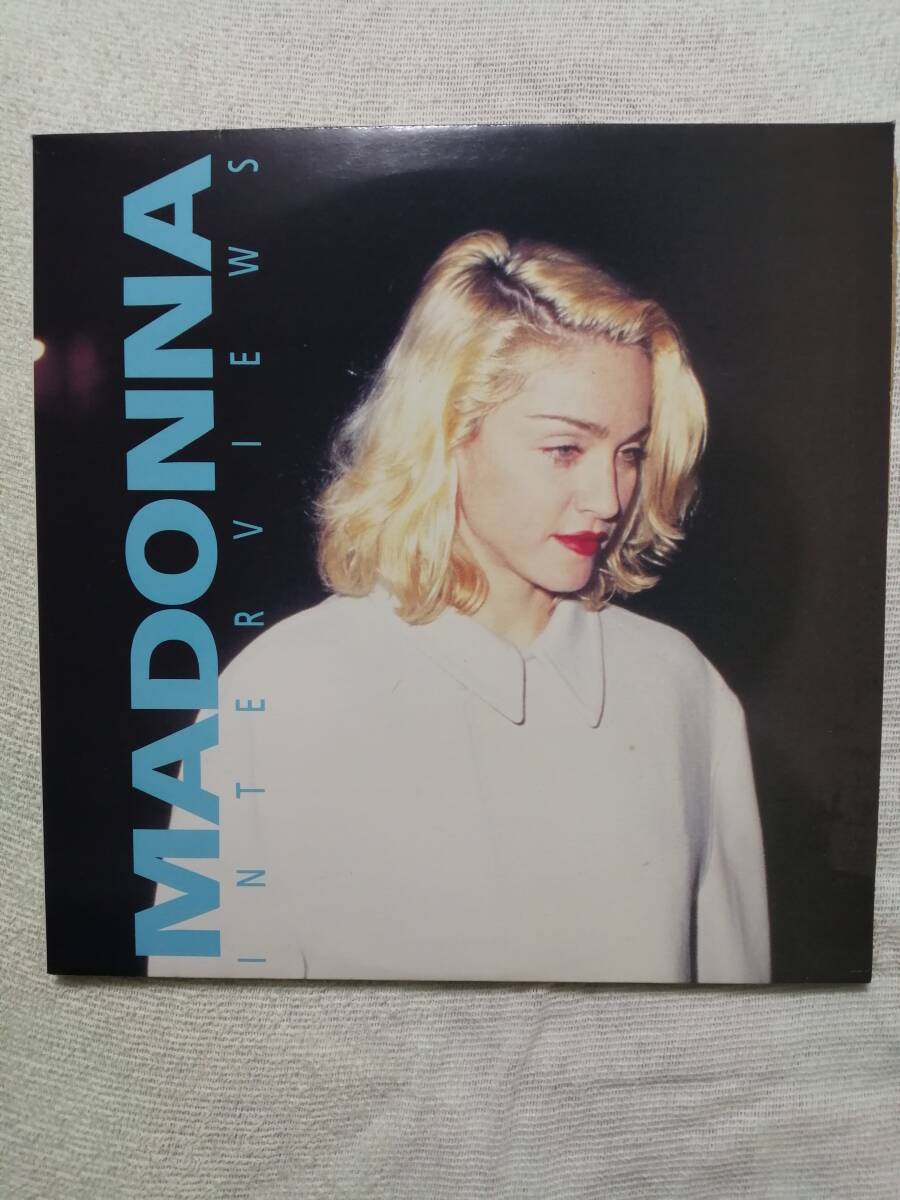 【ピクチャーＬＰ】Madonna Interviews インタビュー・レコード UKオリジナル マドンナの画像3