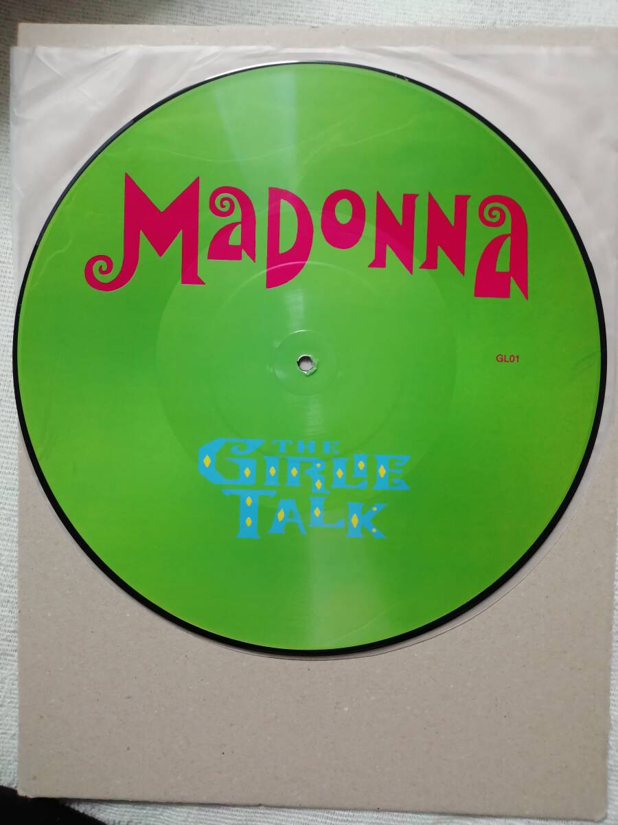 【ピクチャーＬＰ】Madonna The Girlie Talk マドンナ_画像2