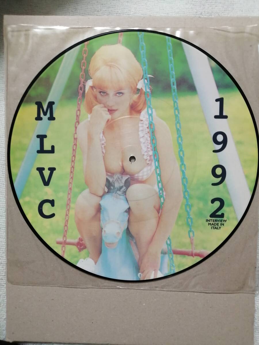 【ピクチャーＬＰ】Madonna MLVC 1992 インタビュー・レコード 伊オリジナル　マドンナ_画像2