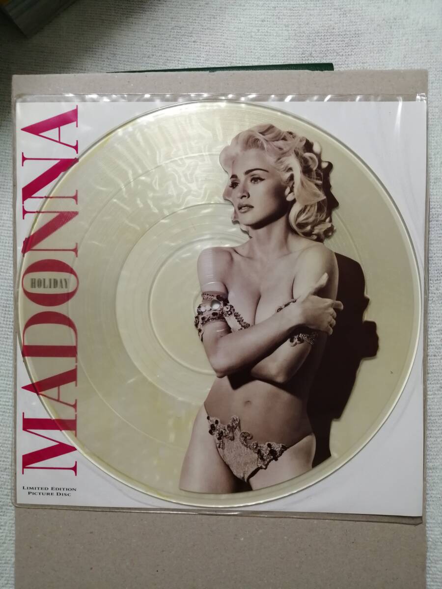 【ピクチャー12”】Madonna Holiday UKオリジナル 91年版 マドンナ　ホリデイ_画像1
