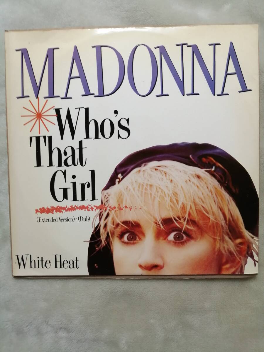 【入手困難12"】Madonna Who's That Girl -Dub- UKオリジナル マドンナ フーズ・ザット・ガールの画像1