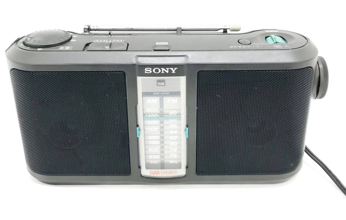 I★SONY ソニー SRF-A300 AM FM ポータブルラジオ 音響機器★の画像2