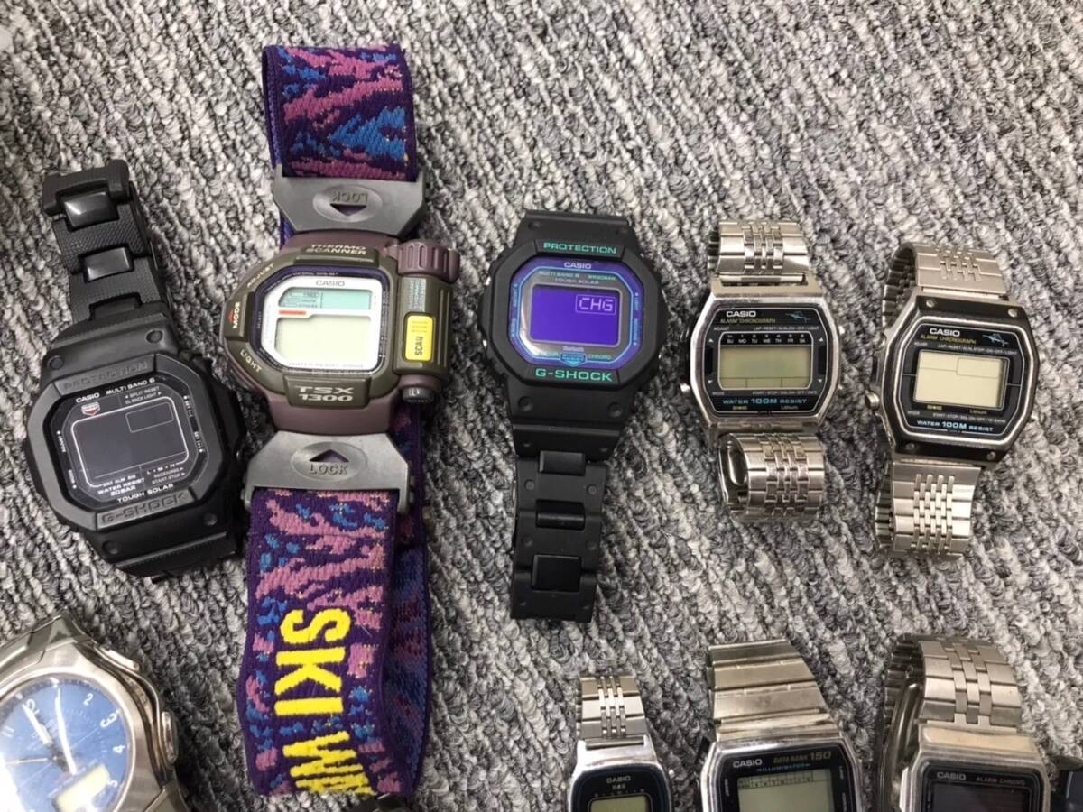 H★CASIO カシオ G-SHOCK ジーショック W-450 W-550 カジキ など クオーツ 腕時計 32個まとめ★の画像2