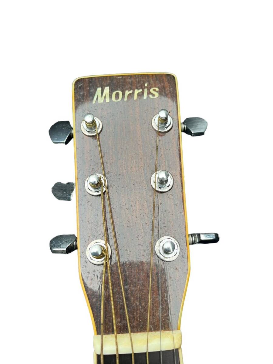 ■Y★Morris モーリス W-30 アコースティックギター アコギ 弦楽器 ハードケース付★の画像5