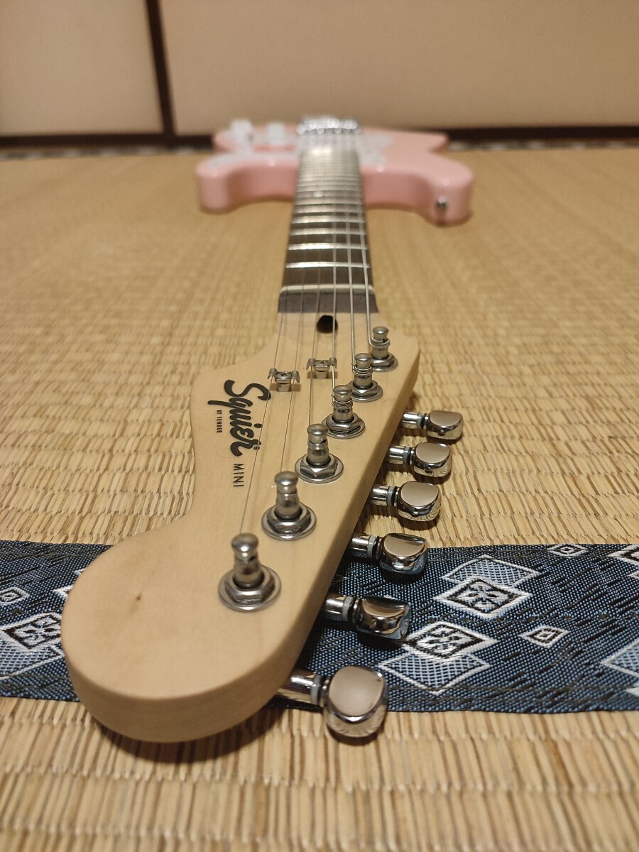 Squier by Fender MINI STRATOCASTER ~Shell Pink~【ミニサイズストラトキャスター】_画像7