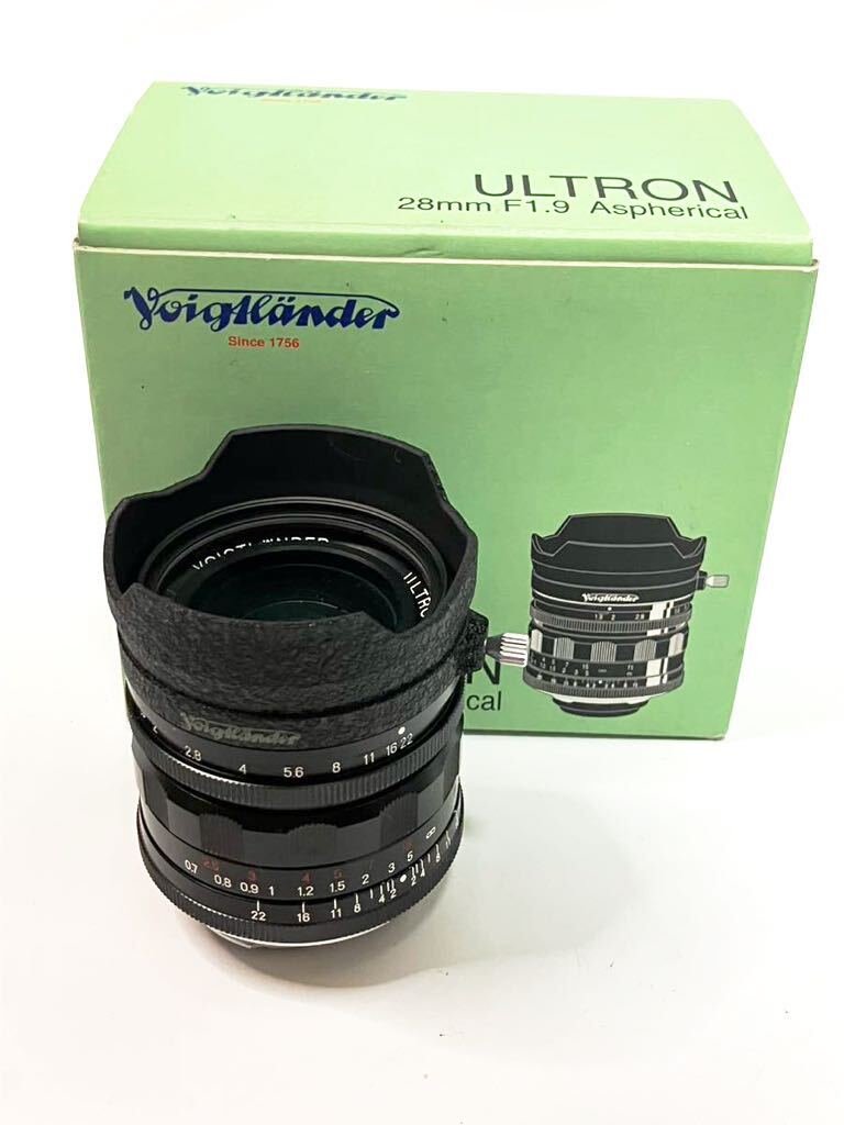 【美品】Voigtlander ULTRON 35mm F1.7 Aspherical / ULTRON 28mm F1.9 Aspherical / COLOR-HELIAR 75mm F2.5 / 3個セット 箱付きの画像2