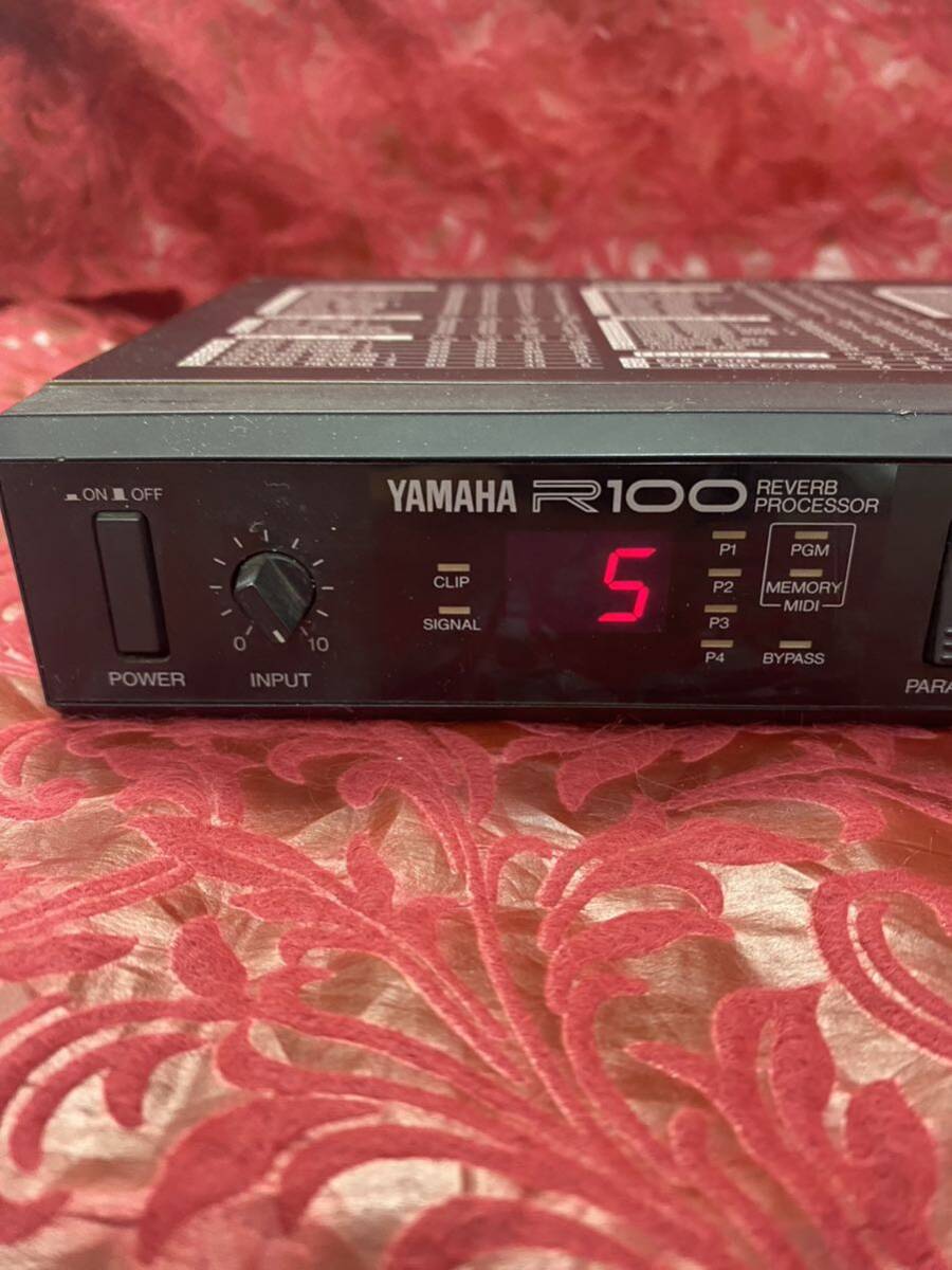 ヤマハ YAMAHA REVERB PROCESSOR R100 エフェクター リバーブプロセッサー YAMAHA ヤマハの画像2