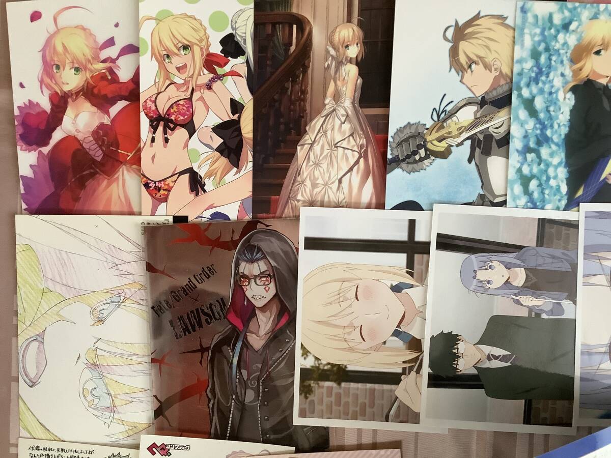 フェイト ポストカード イラストカード ブロマイド FGO Fate 色々まとめての画像4