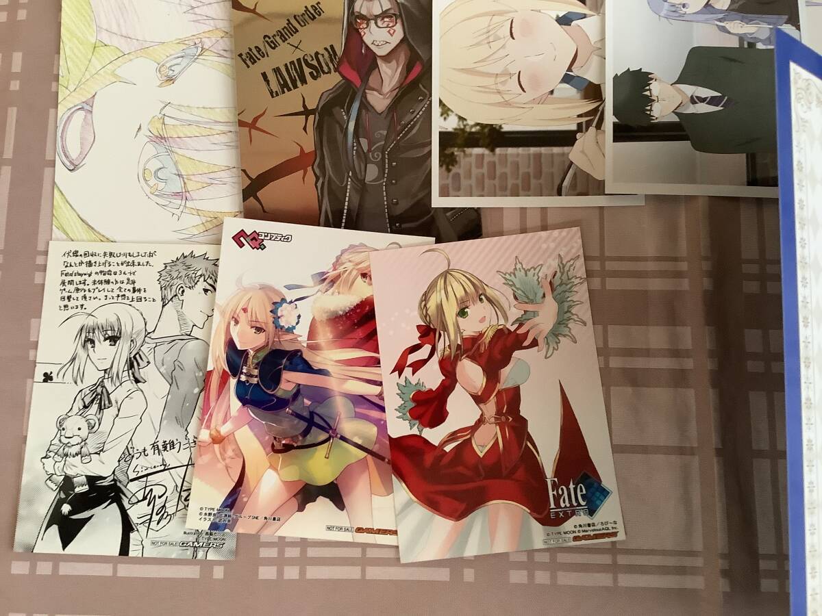フェイト ポストカード イラストカード ブロマイド FGO Fate 色々まとめての画像6