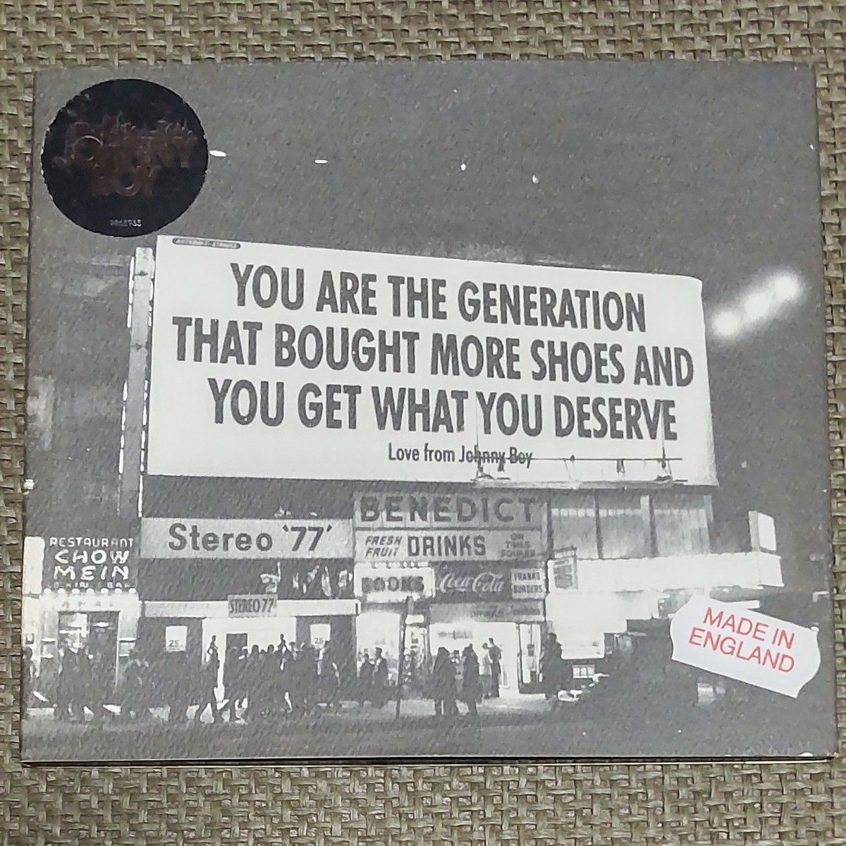 【輸入盤】 Ｙｏｕ Ａｒｅ ｔｈｅ Ｇｅｎｅｒａｔｉｏｎ Ｔｈａｔ Ｂｏｕｇｈｔ Ｍｏｒｅ／ジョニーボーイ （ＵＫ）ブランド：ー