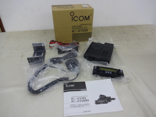 ◆未使用品◆iCOM◆デュアルバンドFMトランシーバー◆IC-2720◆33の画像1