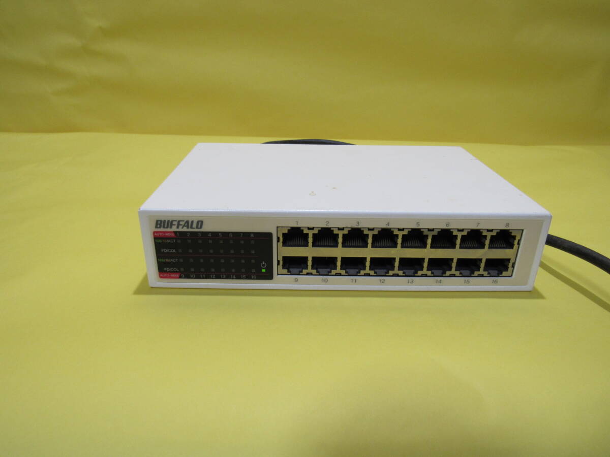 ＬＡＮ用品【ＨＵＢ Buffalo LSW-TX-16NSR】_画像2